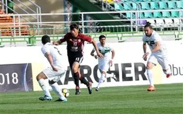  گزارش زنده؛ الوحده 0- ذوب‌آهن 0