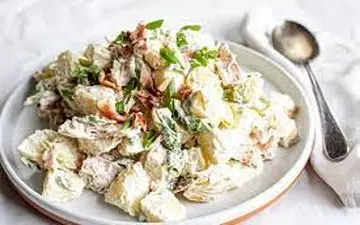 این سالاد خیلی جذابه !| آموزش  سالاد سیب زمینی 