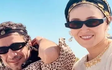 اولین تصویر خصوصی منتشر شده از مراسم ازدواج فرشته حسینی و نوید محمدزاده / فرشته حسینی منتشر کرد !!! + عکس