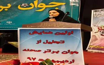 گزارش تصویری اولین همایش معرفی جوانان برتر شهرستان صحنه