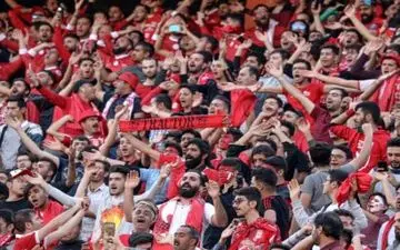 حمایت پرشورها از تیمشان با شعار عیبی یوخ