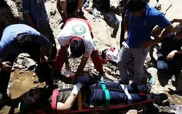  سقوط 2 نفر از ارتفاعات « کلکچال» و آبعلی 