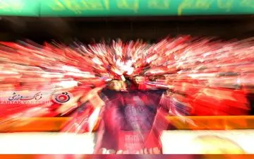 فریادهای دختران پرسپولیسی از سر عشق به رنگ قرمز+تصاویر دیدنی