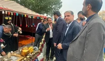 شور و نشاط پیاده‌روی خانوادگی در روستای جریه سید محمد شوش با حضور مدیرکل ورزش روستایی