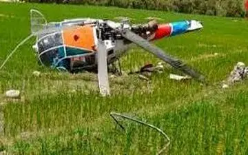 سقوط مرگبار بالگرد گردشگران/ 6 نفر قربانی شدند