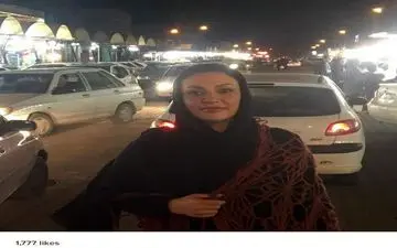 سلفی زیبا بروفه در خیابان های اهواز! (عکس)