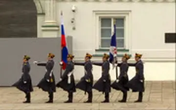 نمایش ویژه گارد ریاست جمهوری روسیه