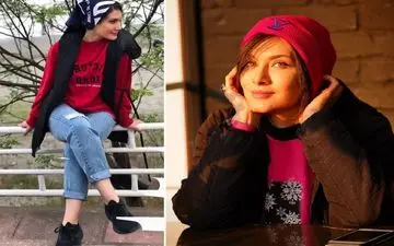 استایل خفن و ورزشکاری ساناز سعیدی! | استایل متفاوت ساناز سعیدی در باشگاه