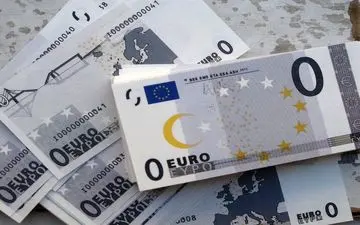 چاپ اسکناس صفر یورویی+عکس