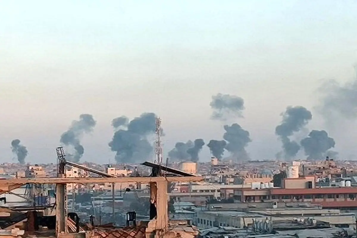 حملات هوایی علیه غزه؛ شنیده شدن صدای انفجار در خان‌یونس