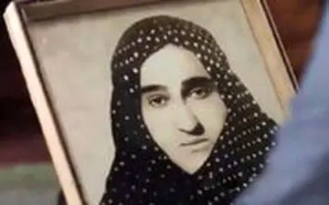 گریم جالب پژمان جمشیدی با چادر مشکی در زیرخاکی