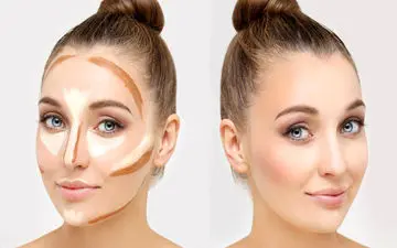 آموزش کانتور گونه در خانه به همراه چند ترفند کاربردی برای داشتن یک آرایش جذاب