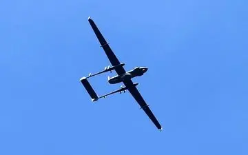 آتش سنگین حشد شعبی علیه پهپاد ناشناس