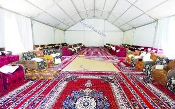 چادرهای VIP حج که مختص ثروتمندان سعودی است +تصاویر