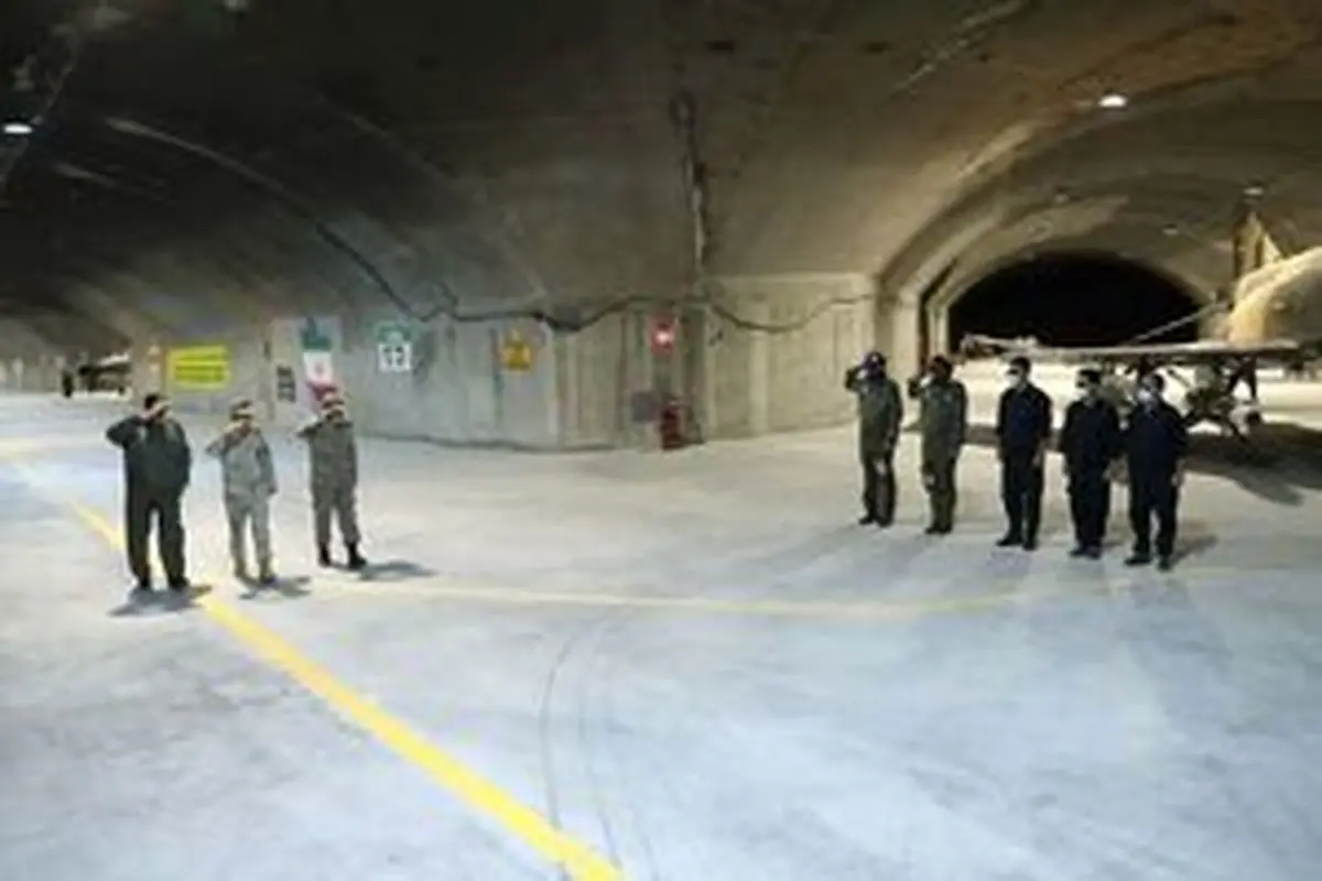 نیروی هوایی ارتش از نخستین پایگاه هوایی زیرزمینی خود با نام عقاب ۴۴ رونمایی کرد+ عکس