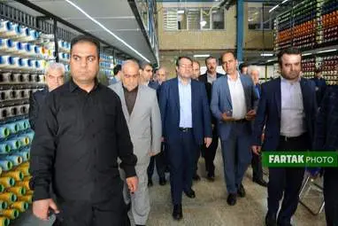 بازدید وزیر صمت و اشستاندار کرمانشاه از فرش زاگرس