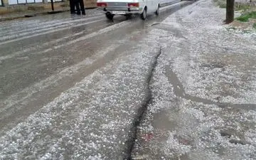  باران و تگرگ سیستان و بلوچستان را فرا گرفت