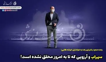 آرزوهای محقق نشده استقلالی معروف /دلخوشی هواداران به وعده آقای آبی پوش