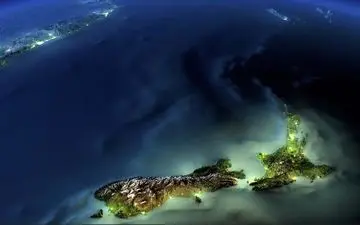 کشف یک قاره جدید از زیر آب بیرون آمده
