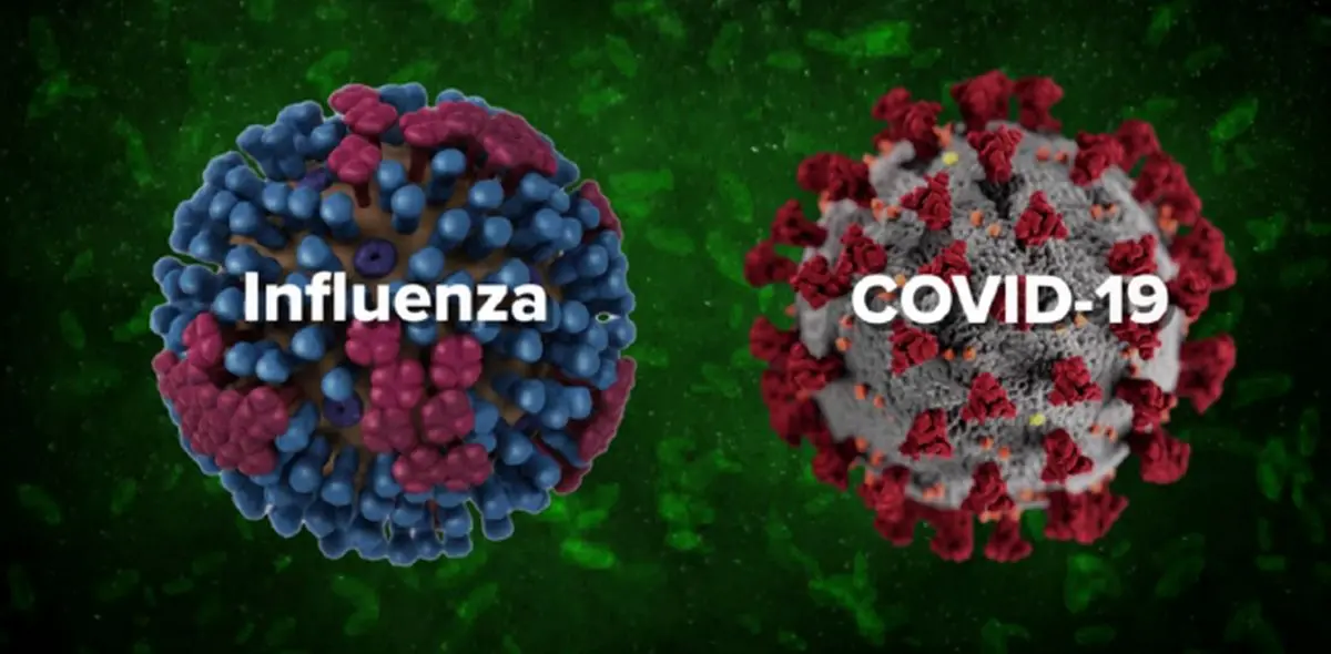خطر وقوع اپیدمی کرونا و آنفلوآنزا در کشور
