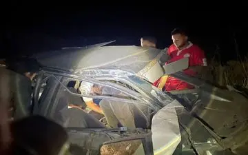 تصادف مرگبار در جاده الیگودرز-ازنا؛ هشت مصدوم در شب برفی!
