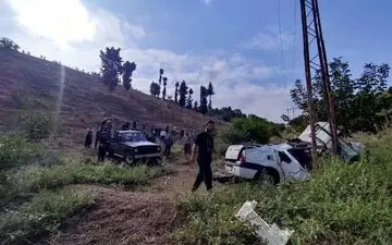 سقوط مرگبار ال۹۰ در رودبار؛ سه کشته و دو مصدوم