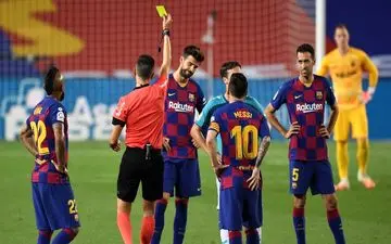 رکوردشکنی هافبک بارسلونا؛ سرخیو 600 تایی شد