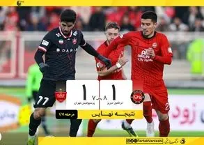 نبرد زیبایی‌ها؛ تراکتور با پنالتی پرسپولیس را از جام حذفی حذف کرد