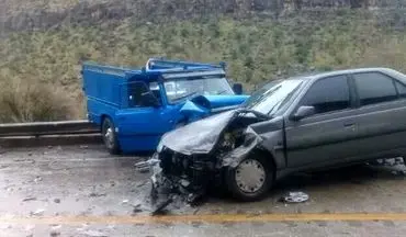 تصادف محور شیراز- فیروزآباد 12 کشته و مصدوم به جای گذاشت