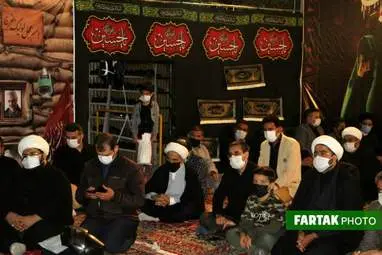 مراسم درگذشت والده مکرمه حجت‌الاسلام  رئیس سازمان گسترش اقتصاد مقاومتی 