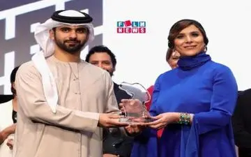 لباس پرنسسی "سحر دولتشاهی" در جشنواره فیلم امارات متحده + عکس