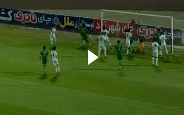 گل اول شمس آذر به پیکان توسط ربیع زاده + ویدئو