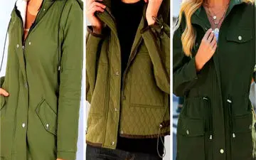 ۵ ترکیب جذاب برای درخشش با کاپشن سبز در روزهای زمستانی
