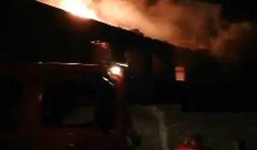 فوری/ آتش سوزی وسیع در بیمارستان دکتر مرادیان(مسیح)+فیلم