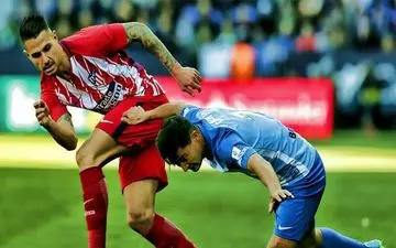 
شکست مالاگا مقابل اتلتیکومادرید در هفته بیست و سوم لالیگا