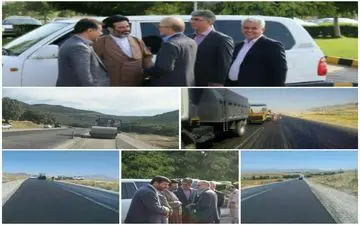 بازدید از پروژه های انجام شده و در دست اقدام در مسیر راه کربلا    