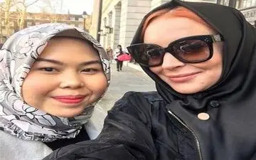 بازیگر جنجالی و پرحاشیه محجبه شد! + تصاویر