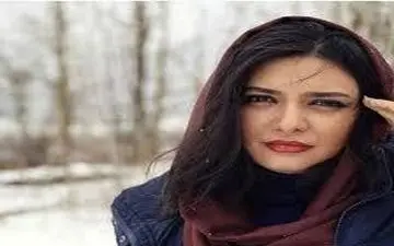 لیندا کیانی و امین حیایی در پشت صحنه فیلم جدیدش