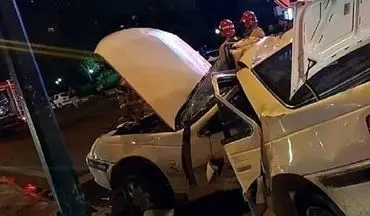 تصادف مرگبار در رودبار جنوب؛ ۳ سرنشین پژو پارس جان باختند