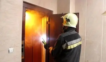 آتشنشانان زنجان چهار فرد گرفتار در میان آتش و دود را نجات دادند