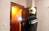 آتشنشانان زنجان چهار فرد گرفتار در میان آتش و دود را نجات دادند