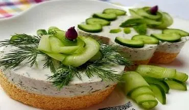 طرز تهیه چیز کیک ماست و خیار  | تا حالا درستش کردی؟!