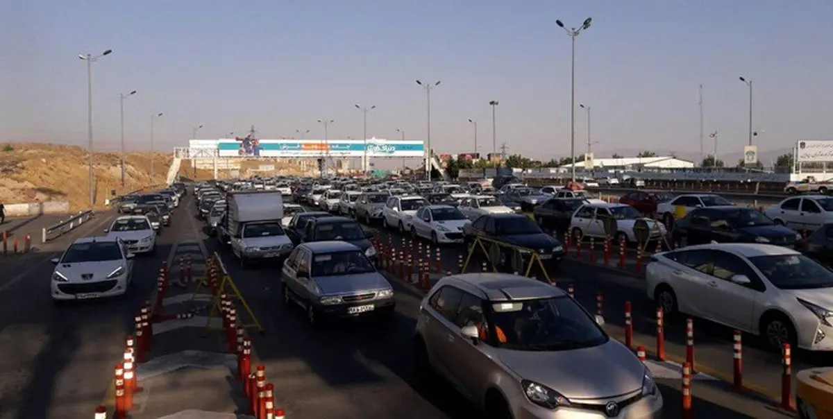 ترافیک فوق سنگین و پرحجم در تمامی محورهای شرق استان تهران