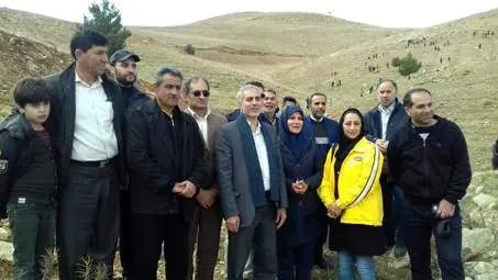 همایش دوچرخه‌سواری و کاشت درخت در ارتفاعات کرمانشاه 