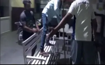 مارمولک غول پیکری که بیمارستان را بهم ریخت!