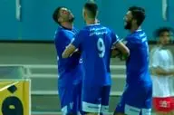 گل دوم استقلال خوزستان به نساجی + ویدئو