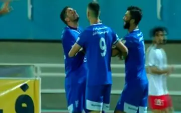 گل دوم استقلال خوزستان به نساجی + ویدئو