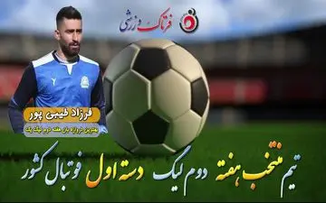 فرزاد طیبی‌پور؛ بهترین دروازه‌بان هفته دوم لیگ یک 