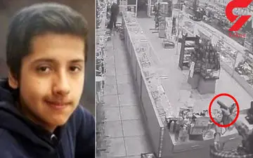  لحظه ی تکان دهنده ی مرگ دزد 13 ساله با شلیک هفت گلوله+فیلم