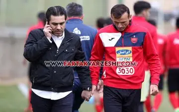  حمایت افشین پیروانی از جهرمی با وعده جام (عکس)